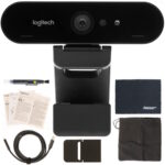 Logitech Brio 4K Webcam, Ultra 4K HD Video, Noise-Canceling mic, in Nairobi Kenya.