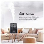Oraimo Humidifiers Top Fill 6L Capacity 28dB Quiet