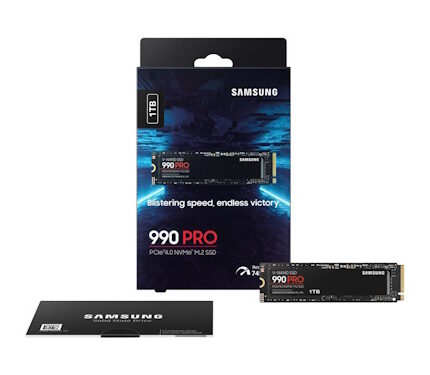 SAMSUNG SSD 990 PRO 1TB, PCIe 4.0 M.2 2280, Seq. Read Speeds in Nairobi Kenya.