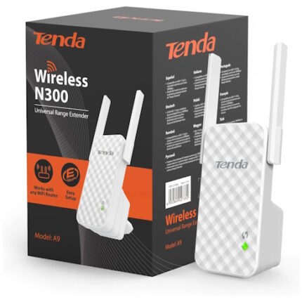 Tenda A9 Wireless N300 Universal Range Extender in Nairobi Kenya.