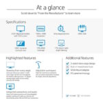 HP VH240a 23.8-inch FHD IPS Monitor