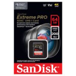 SanDisk Extreme PRO 64GB SDXC UHS-I Card 200 MBPs