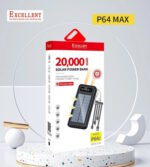 Excellent P64 20,000mAh solar power banks