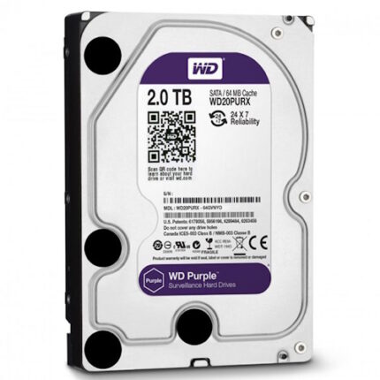 WD Purple 2TB Surveillance Internal Hard Disk Drive