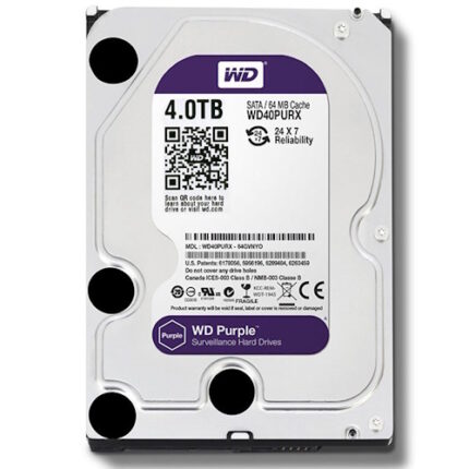 WD Purple 4TB Surveillance Hard Drive