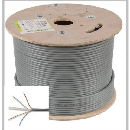 D-Link Cat6 UTP 24AWG, PVC Cable Roll 305m, NCB-C6UGRYR-305-24-E